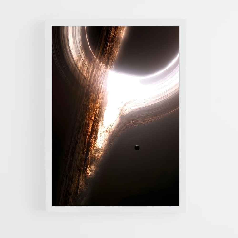 Poster trou noir énigmatique (vue 3)